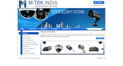 Desktop Screenshot of mtekindia.com