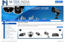 Tablet Screenshot of mtekindia.com